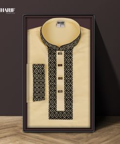 Premium Khadi Embroidery Panjabi