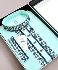 Elite Quality Embroidered Panjabi কোড- 201